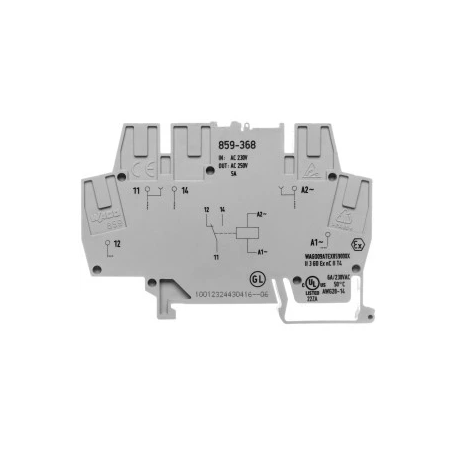Moduł przekaźnikowy WAGO 859-359 230V AC szary |WAGO| ELGRA Bytom