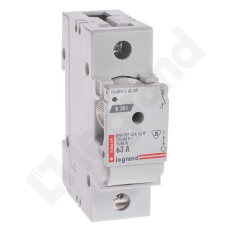 ROZŁĄCZNIK BEZPIECZNIKOWY 1P R 301 63A 606609