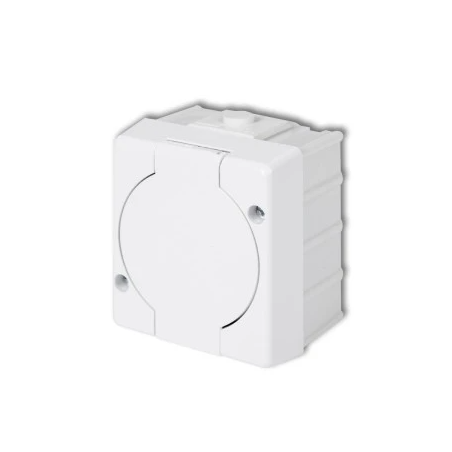 SENIOR Gniazdo 2P+Z N/T IP44 BIAŁE GHS-1