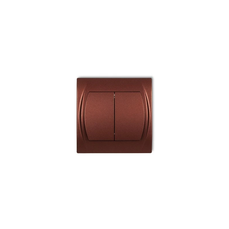 LOGO Łącznik świecznikowy BRĄZOWY METALIK 9LWP-2