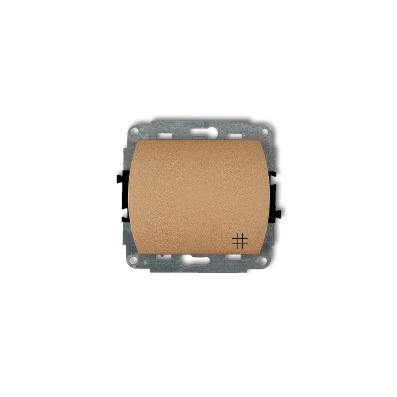 TREND Mechanizm łącznika krzyżowego ZŁOTY METALIK IP20 8WP-6