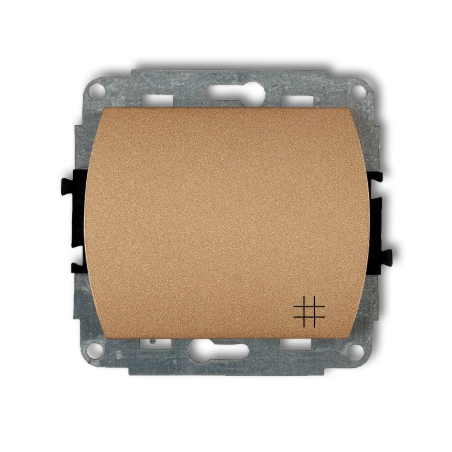 TREND Mechanizm łącznika krzyżowego ZŁOTY METALIK IP20 8WP-6