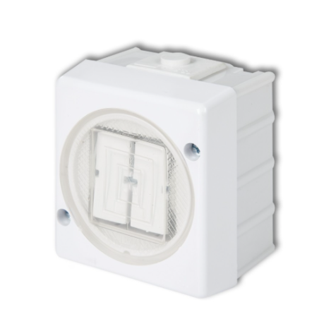 SENIOR Łącznik świecznikowy IP44 BIAŁY WHS-2