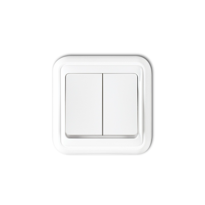 LIZA Łącznik świecznikowy podświetlany BIAŁY WPT-2L