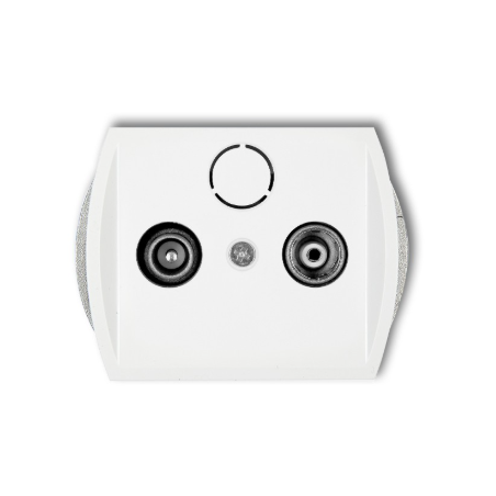 TREND Gniazdo abonenckie RTV 2dB końcowe BIAŁE G2K