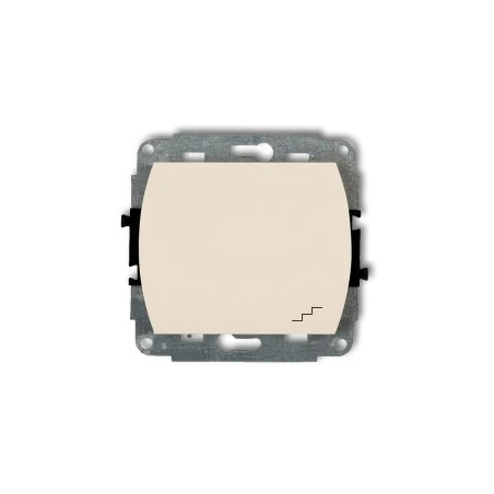 TREND Mechanizm łącznika schodowego BEŻOWY 1WP-3