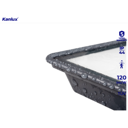 Naświetlacz LED IQ-LED FL-10W-NW-SE 10W IP65 4000K z czujnikiem ruchu PIR 33885