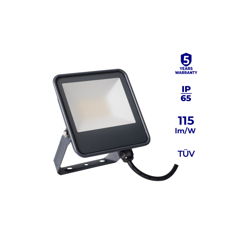 Naświetlacz LED IQ-LED FL-30W-NW 3450lm 4000K 5 lat gwarancji 33882 Naświetlacz LED IQ-LED FL-30W-NW 3450lm 4000K 5 lat gwarancji 33882