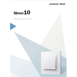 SIMON 10 Gniazdo podwójne 2P Z/U białe 16A 250V IP20 CGZ2M.01/11