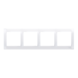 SIMON 54 Ramka 4-krotna uniwersalna IP20/IP44 biała DR4/11