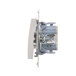 SIMON 54 Przycisk pojedynczy zwierny (moduł) 10AX 250V~ szybkozłącza biały DP1.01/11