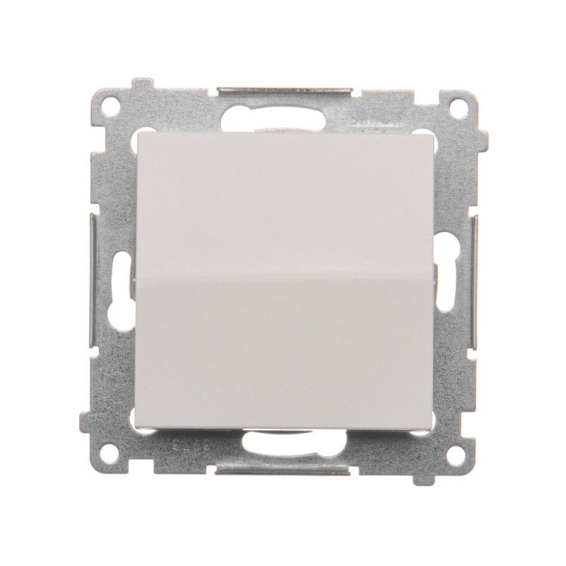 SIMON 54 Przycisk pojedynczy zwierny (moduł) 10AX 250V~ szybkozłącza biały DP1.01/11