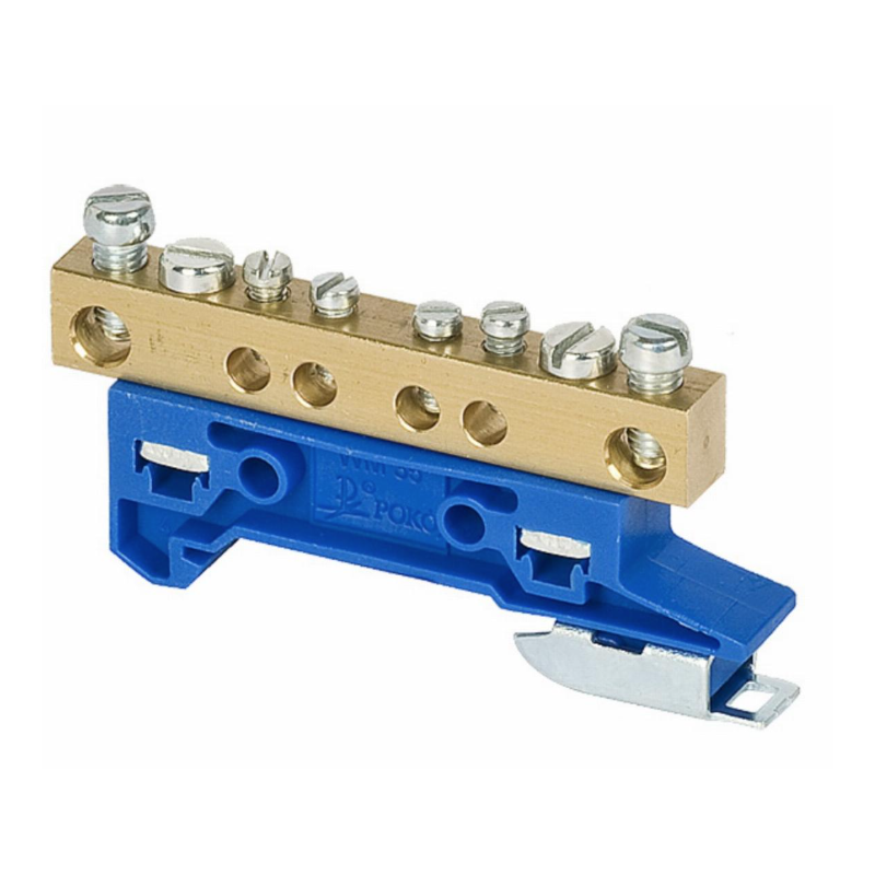 ZACISK OCHRONNY ZO-6T TH35 ZO-2106 niebieski