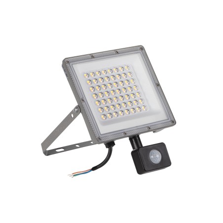 Naświetlacz LED ACETE 50W CCT SE GR z czujnikiem ruchu PIR 3000/4000/6500K 38498 KANLUX