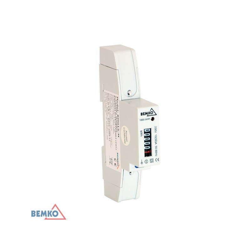 Wskaźnik energii 1-fazowy 10(50)A mechaniczny | A30-BM015-M| BEMKO | Elgra Bytom