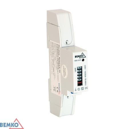 Wskaźnik energii 1-fazowy 10(50)A mechaniczny | A30-BM015-M| BEMKO | Elgra Bytom