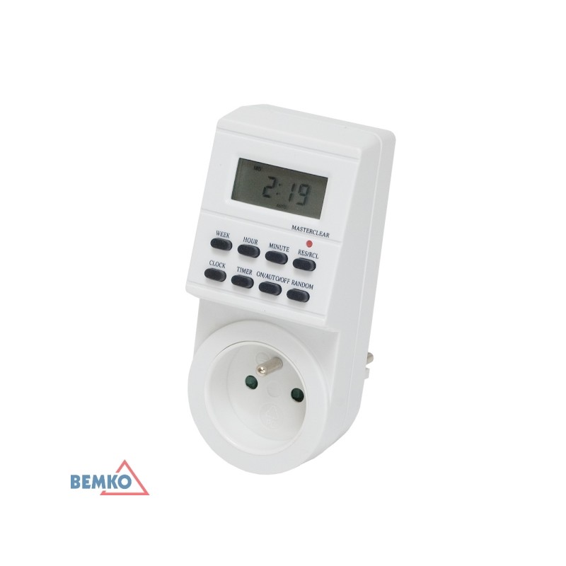Programator elektroniczny 7D tygodniowy 230V 16A |BENKO | Elgra Bytom