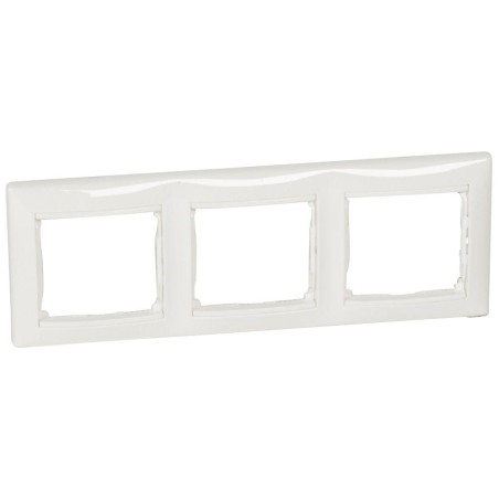 VALENA RAMKA POTRÓJNA POZIOMA BIAŁA, Legrand