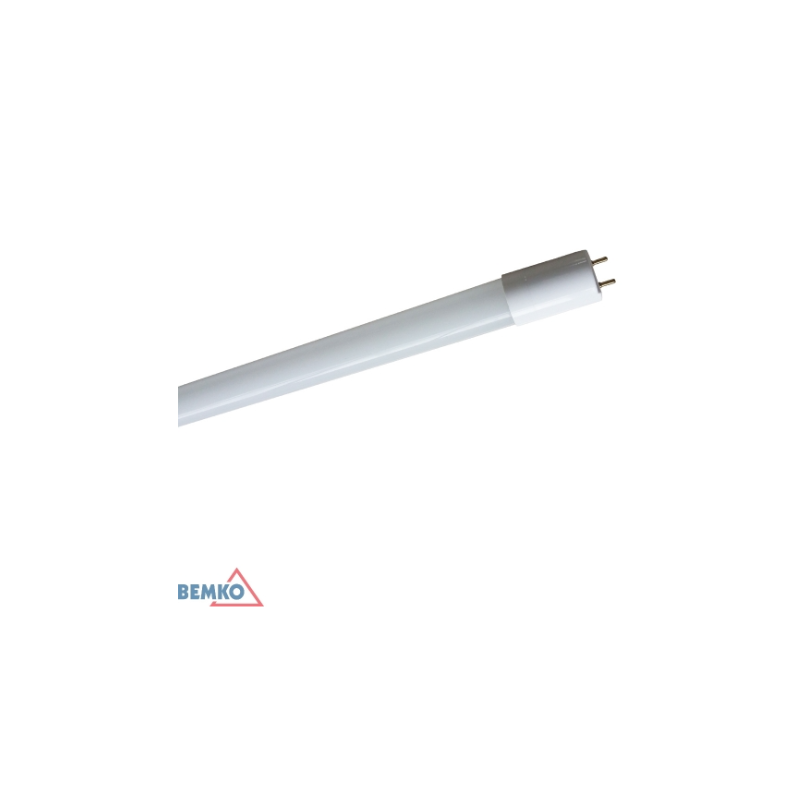 Tuba LED T8 1200mm 18W 1850lm 6000K szkło mleczne (MIN 25SZT) Cena dotyczy 1 szt! | BEMKO | Elgra Bytom