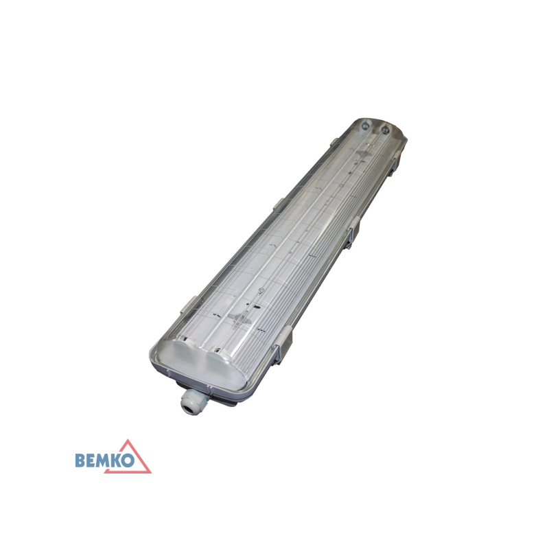 Oprawa hermetyczna ALWAR EMPTY 2x18W IP65 |BEMKO| Elgra Bytom