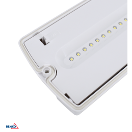 Oprawa awaryjna natynkowa GALER 3H 3,5W IP65 z piktogramami | Bemko | Elgra Bytom