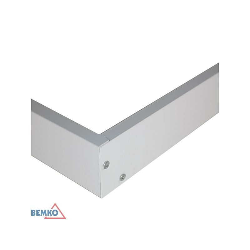 Ramka montażowa do panelu LED 60x60 biała ECO | BEMKO| Elgra Bytom