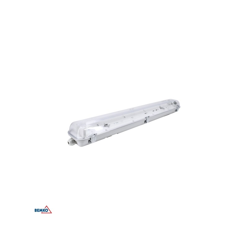 Oprawa hermetyczna EMPTY 60 cm 2x18W IP65 |BEMKO| Elgra Bytom
