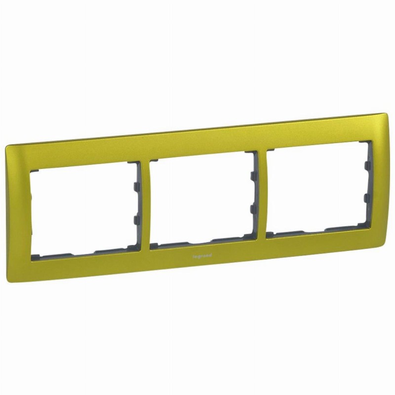 SISTENA LIFE RAMKA MAGIC GREEN POTRÓJNA POZIOMA 771923 Legrand