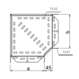 Kolanko 90° KKJ50H42 145805
