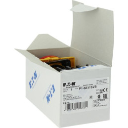 Łącznik krzywkowy 0‑1 3P 32A do instalowania rozłącznego P1-32/V/SVB | 095676