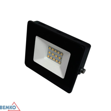 Naświetlacz LED 10W 4000K IP65 KASTEL Czarny | BEMKO | ELGRA Bytom