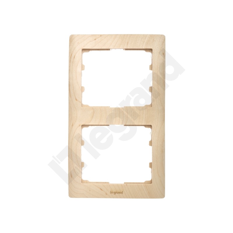 SISTENA LIFE RAMKA MAPLE PODWÓJNA PIONOWA, Legrand
