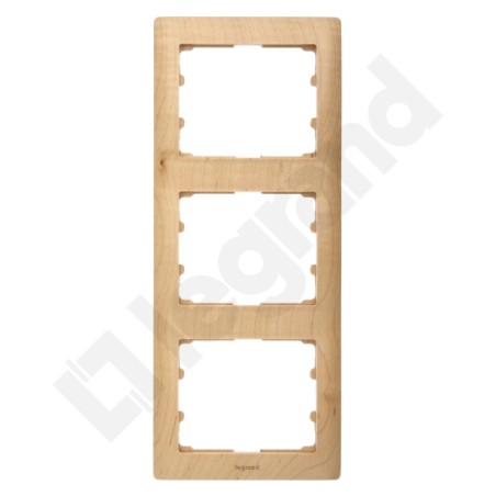 SISTENA LIFE RAMKA MAPLE POTRÓJNA PIONOWA, Legrand