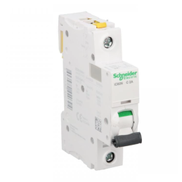 Wyłącznik nadprądowy 1P C 2A 6kA AC iC60N‑C2 A9F04102 Schneider