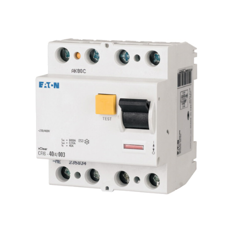 Wyłącznik różnicowoprądowy 4P 25A 0,03A typ AC CFI6 25/4/003 235776