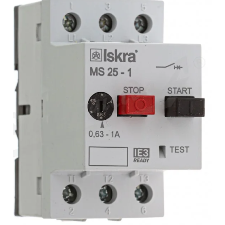 Wyłącznik silnikowy MS25-1 004600050