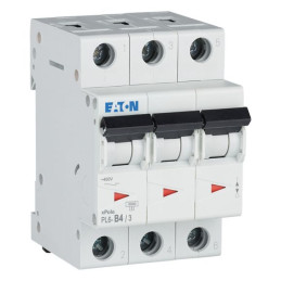 Wyłącznik nadprądowy 3P B 4A 6kA AC PL6‑B4/3 286585 Wyłącznik nadprądowy 3P B 4A 6kA AC PL6‑B4/3 286585