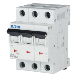 Wyłącznik nadprądowy 3P B 4A 6kA AC PL6‑B4/3 286585 Wyłącznik nadprądowy 3P B 4A 6kA AC PL6‑B4/3 286585