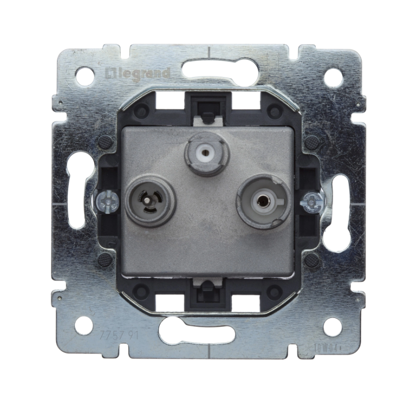 SISTENA LIFE Gniazdo antenowe RTV/SAT przelotowe 2400MHZ-14DB Legrand 775791