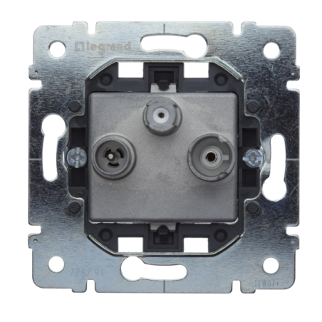 SISTENA LIFE Gniazdo antenowe RTV/SAT przelotowe 2400MHZ-14DB Legrand 775791