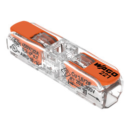 Przelotowa złączka instalacyjna WAGO 221-2411 Inline