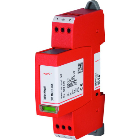 Ogranicznik przepięć Typ T3 2-bieg 5kA 1,5kV DEHNrail M 2P 255 FM