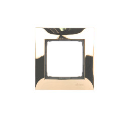 Ramka 1-krotna SIMON 54 PREMIUM złoto IP20/IP44 | Elegancka i trwała | KONTAKT SIMON | Elgra Bytom