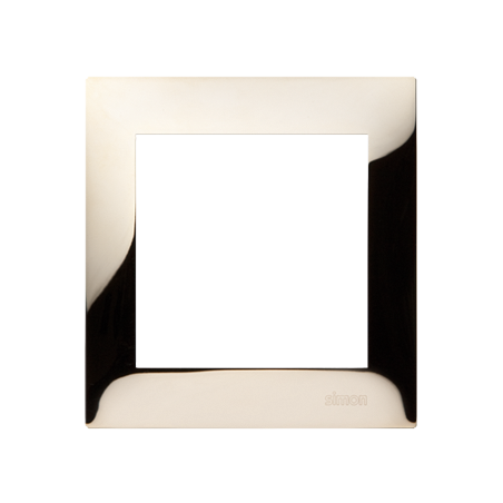 Ramka 1-krotna SIMON 54 PREMIUM złoto IP20/IP44 | Elegancka i trwała | KONTAKT SIMON | Elgra Bytom