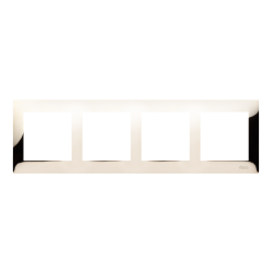 Ramka 4-krotna SIMON 54 PREMIUM złoto IP20/IP44 DR3/11