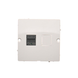Gniazdo komputerowe SIMON BASIC RJ45 kat. 5e biały |KONTAKT SIMON| Elgra Bytom