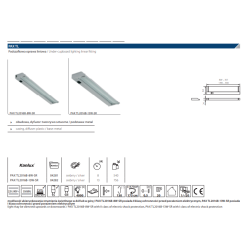 Oprawa podszafkowa 8W PAX TL2016B-8W-SR | Kanlux 04281 | Elgra Bytom