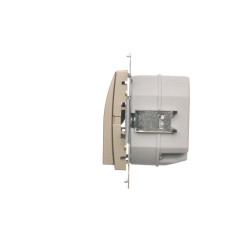 Simon 54 WMDO‑Sxxxx1‑044 1,1 W LED 3100K ZŁOTY MAT | Kontakt‑Simon DOS.01/44| Elgra Bytom