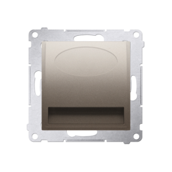 Simon 54 WMDO‑Sxxxx1‑044 1,1 W LED 3100K ZŁOTY MAT | Kontakt‑Simon DOS.01/44| Elgra Bytom