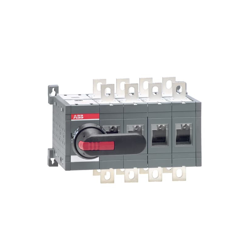 OT400E04CP przełącznik I-0-II, z rączką i wałkiem, 4-bieg